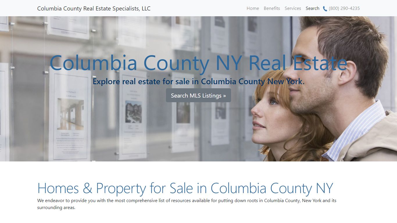 Search for Columbia County NY Real Estate for Sale